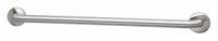BRADLEY Wall Grab Bar: Straight, 24 in Lg, 1 1/4 in Dia, Stainless Steel, Satin, BRADLEY (MPN 8320-001240-GR). Key specifications — Brand: BRADLEY.