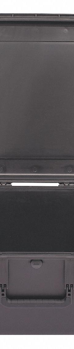 SKB Protective Case: 22 1/2 in x 22 1/2 in x 12 1/2 in Inside, No Foam, Black, 2 Wheels, 21 lb Wt (MPN 3I-2222-12BE). Key specifications — Handle Style: Telescoping; Brand: SKB; Case Closure Type: Latches.