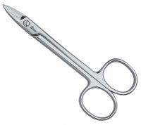 CLAUSS Scissors: Ambidextrous, 4 in Overall Lg, Serrated, Steel, Pointed, Silver (MPN 12210). Key specifications — attr308500: Steel; attr308502: Silver; attr308505: Ambidextrous; attr308522: Sewing; attr324896: CLAUSS.