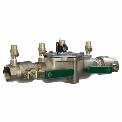 Watts Modular compact design: 007, 1 1/2 in Pipe Size, FNPT x FNPT, 16.75 in Overall Lg - Watts Double Check Backflow Preventers