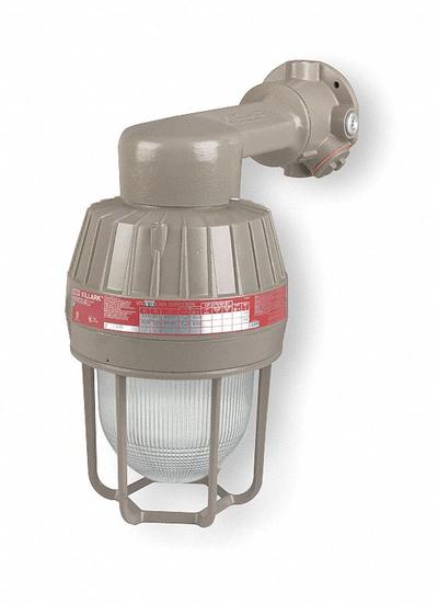 KILLARK Incandescent Light Fixture: 6,360 lm, T3C Temp Code, 300 W, 120/277V AC - Bulb-Dependent Jelly Jar Hazardous Location Lights