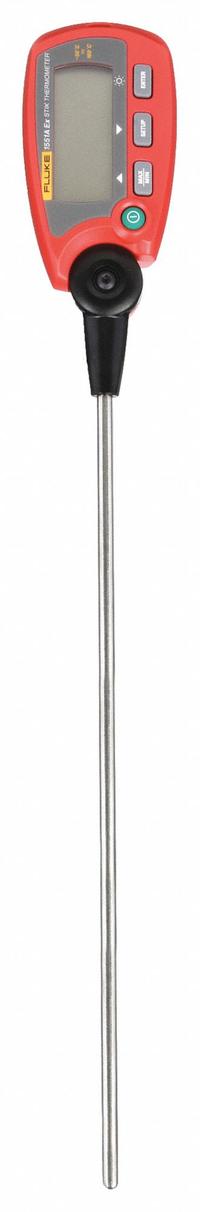 FLUKE Reference Temperature Calibrator: -58°F to 320°F /-50°C to 160°C, 21 sec Response Time (MPN 1551A-12). Key specifications — attr1276673: FLUKE; attr1276690: NIST Traceable.
