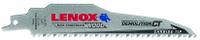 LENOX Reciprocating Saw Blade: 6 Teeth per Inch, 6 in Blade Lg, 0.05 in Blade Thick, Carbide, 5 PK (MPN 1832162). Key specifications — attr1109198: 6; attr1109200: Rigid for Straight Cuts; attr1109201: Straight; attr1109209: LENOX.