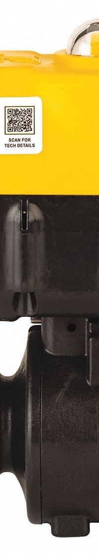 BANJO Electrically Actuated Two-Way Ball Valve: 1 in Nominal Valve Size, 12V DC, One-Piece, PTFE, 6P (MPN MEVX100). Key specifications — Actuator Features: Position Indicator; Brand: BANJO; Included Mounting: Base Pad.