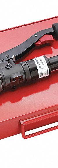 BURNDY Latch Head Hydraulic Crimp Tool: Compression Lugs/Compression Splices, 6 ton, Y500CTHS. Key specifications — attr510626: BURNDY; attr510889: No; attr510877: Latch Head Crimper; attr545986: Compression Lugs and Splices.