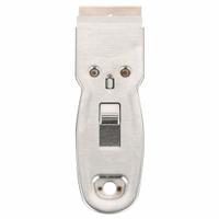HYDE Scraper: Bld. Mat. Carbon Steel, Hdl. Mat. Steel, Flex, Straight Bld. Shape (MPN 13050). Key specifications — attr1004902: HYDE; attr1016211: 13120; attr1014703: Metal; attr1017570: Standard End; attr1029655: Straight; attr1034073: Straight.