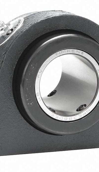 MOLINE BEARING Pillow Block Bearing: 3 7/16 in Bore - Solid Housing Pillow Block Tapered Roller Bearings