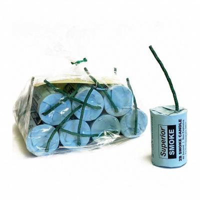 SUPERIOR SMOKE Smoke Candle: 8,000 cu ft Generated Volume - Smoke Emitters