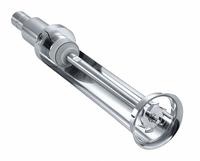 IKA Stirring Shaft: 1 5/8 in Overall Dia, Stainless Steel, 0003787001 (MPN 0001689300). Key specifications — Product Type: Stirring Shaft; Compatible with Manufacturer Model Number: 0003787001; Material: Stainless Steel; Brand: IKA.