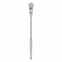 TEKTON Hand Ratchet: Pear, Reversible, 12 in Overall Lg, Polished, 4° Min Arc Swing, Long Lg (MPN SRH21112). Key specifications — attr1205598: Reversible; attr1205605: Quick-Release Not Included; attr1205626: Polished; attr1228094: Long Length; attr1205607: Pear; attr1205624: TEKTON.