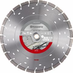 HUSQVARNA Diamond Saw Blade: Concrete/Tile, 14 in Blade Dia., 1 in Arbor Size, Wet/Dry, Good (MPN Vari-Cut S45 14). Key specifications — attr1097734: Wet/Dry; attr1097738: Power Cutter; attr1097751: HUSQVARNA.