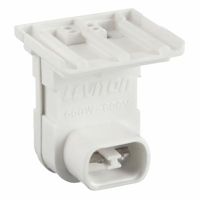 LEVITON Lampholder: Lamp Holder, Recessed Double Contact (R17d), 1 3/4 in Overall Lg - Lampholders & Sockets
