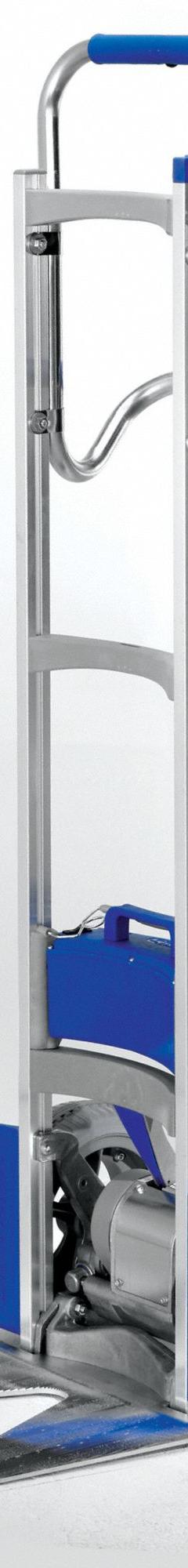 LIFTKAR SAL General Purpose Hand Truck: 375 lb Cap, Four-Position Extended, Aluminum, Flat-Free (MPN 274244). Key specifications — Frame Type: Rounded Back; Frame Material: Aluminum; Charge Time: 4 hr; Battery Type: Absorbent Glass Mat (AGM); Brand: LIFTKAR SAL.