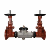 ZURN Double Check Backflow Preventer: 350AST, 3 in Pipe Size, Flange x Flange, 32.88 in Overall Lg (MPN 3-350AST). Key specifications — Shut-Off Valve Type: NRS Gate Valve; Connection Type: Flange x Flange.
