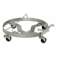 APPROVED VENDOR Drum Dolly: 1,000 lb Load Capacity, For 30 gal to 55 gal Container Capacity, Round (MPN DRUM-DRH-HR-TLT). Key specifications — attr1187953: (4) Swivel; attr1187958: 30 gal to 55 gal; attr1187960: Round; attr1187991: APPROVED VENDOR.
