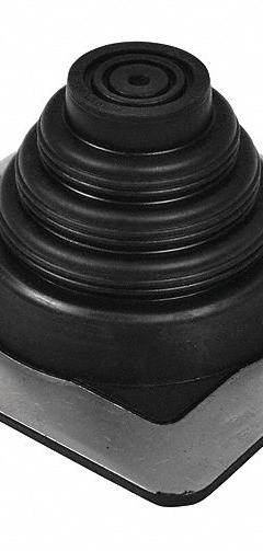 11"H-W Plastic Roof Vent Pipe Boot: For Pitched Roof, Square Base, For 1 Pipes, 8 1/4 in Max Pipe (MPN 14054). Key specifications — Top Opening: Open; Material - Collar: EPDM; Brand: OATEY.
