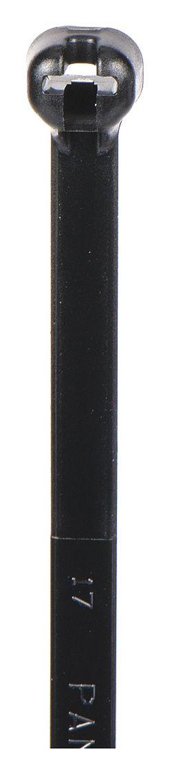 PANDUIT Cable Tie: 8 in Nominal Lg, 2 in Nominal Max. Bundle Dia., 0.14 in Wd, Outdoor Use - Fine Adjustment Cable Ties