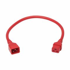 EATON TRIPP LITE Power Cord: 2 ft Lg, 3/12, Non-NEMA Plug, C20 Plug, Non-NEMA Receptacle, SJT, PVC (MPN P036-002-ARD). Key specifications — Brand: EATON TRIPP LITE; Jacket Material: PVC.