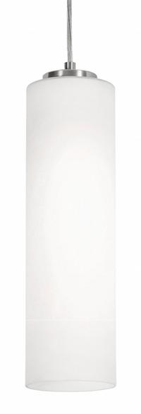 AFX INC. Decorative Pendant: 4 in Dia, 12 in Ht, Satin Nickel, 60 W, 120V AC (MPN LEOP0412MBSN). Key specifications — Voltage: 120V AC; Brand: AFX INC.; Dimmable: No; Housing Finish/Color: Satin Nickel.