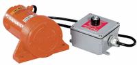 VIBCO Electric Vibrator: SCR Series, 100 lbf, 115V AC, 1.3 A, 4,000 vpm, 1,000 lb Bin Wt Capacity (MPN SCR-100). Key specifications — attr661947: 1.3 A; attr661979: 68 dBA; attr661970: 115V AC.