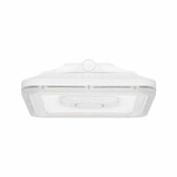 LED Canopy Fixture: LED, 6,400 lm_9,600 lm, 3000K/4000K/5000K, 60 W Fixture Watt, 120 to 347V AC (MPN 66413 CANOPYPS060UNHD8SC2S10WHP). Key specifications — Housing Color: White; Color Temperature: 3000K.