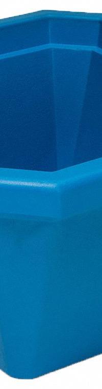 Ice Bucket with Lid: 1 L Capacity, Rectangular, Polyurethane Foam, Blue, 4 1/8 in Overall Ht (MPN 455021B). Key specifications — Color: Blue; Material: Polyurethane Foam; Brand: GLOBE SCIENTIFIC; Product Type: Ice Bucket with Lid; Shape: Rectangular.