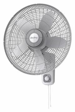AIR KING Mounted Fan: 18 in Blade Dia, Oscillating, 3 Speeds, 1/15 hp Motor Horsepower (MPN 9018). Key specifications — Oscillation: Oscillating; Number of Speeds: 3; Product Type: Circulating Fan; Voltage: 120V AC; Brand: AIR KING; Application: Home and Office.