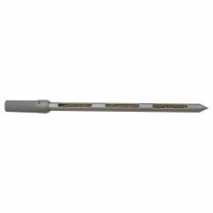 COLE-PARMER Powder Sampling Tool: 6.42 fl oz Capacity - Imperial, 1 in Handle Dia - Imperial, Silver (MPN 0628610). Key specifications — Color: Silver.