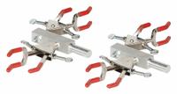 BURRELL SCIENTIFIC Multi Clamp: Clamp, Aluminum, Aluminum, 8 1/4 in Overall Lg, 3 Prongs (MPN 075-783-04-00). Key specifications — attr1025734: BURRELL SCIENTIFIC; attr1025737: Aluminum; attr1025732: Aluminum; attr1025747: Clamp.