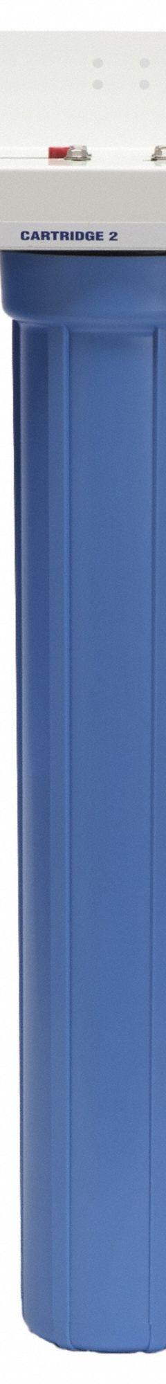 RESINTECH Deionizer: Type II Water, 1.9 lpm Flow Rate, Ions, < 50 KΩ/cm, 3/8" OD, Tap Water (MPN HYS-122-S-HC). Key specifications — Manufacturer Part Number: HYS-122-S-HC; Brand: RESINTECH; Product Type: Deionizer; Purified Water Type: Type II Water; Feed Connection: 3/8" OD; Feed Water Monitoring: No; Feed Source: Tap Water; Impurities Removed: Ions.