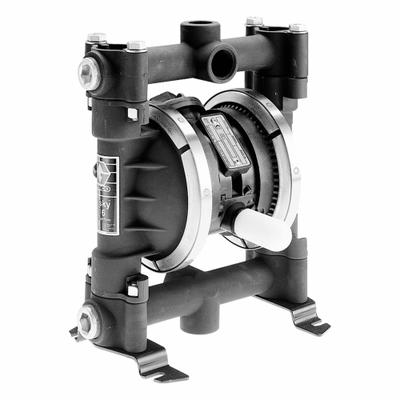 GRACO Air Drum Pump: 1:1, 16 gpm Max. Flow Rate, 225°F Max. Fluid Temp. - General Purpose Diaphragm Drum Pumps