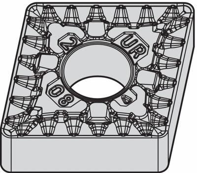 WIDIA Diamond Turning Insert: CNMG543UR - Diamond Indexable Turning Inserts