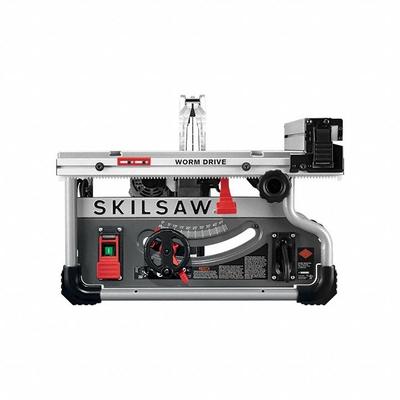 SKIL Table Saw: 120 V AC Volt, 15 A Current, 12 in Left to 25 in Right - Folding Stand Portable Table Saws