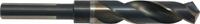 CLE-LINE Reduced Shank Drill Bit: 19.5 mm, 118° Split Point, Black & Gold HSS, 3-Flats Shank (MPN C21183). Key specifications — attr1235078: 0.7677.