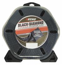 ECHO String Trimmer Line: Nylon, 0.095 in Dia, 1,394 ft Overall Lg, Twisted, Black (MPN 330095075). Key specifications — Brand: ECHO; Compatible Manufacturer Number: DSRM-2100; Compatible Product Type: String Trimmers; Material: Nylon.