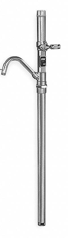 LINCOLN Air Drum Pump: Pump w/ Spout, 1:1, 20 gpm Max. Flow Rate, 120°F Max. Fluid Temp., Steel (MPN 82230). Key specifications — Brand: LINCOLN; Suction Tube Material: Steel.
