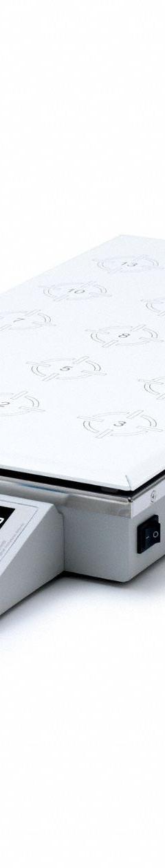 VELP SCIENTIFIC Hot Plate Stirrer: US Std Plug Type, 15 Positions, 8 3/4 in Plate Wd, 17 in Plate Lg (MPN F20510531). Key specifications — attr1025312: VELP SCIENTIFIC; attr1025316: Digital; attr1025320: Yes; attr1025337: Hot Plate Stirrer; attr1029342: Hot Plate Stirrer; attr1071280: 115V AC; attr1433246: US Standard.