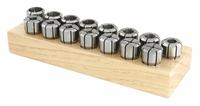 TECHNIKS Collet Set: DA180, 1/8 in to 3/4 in Collet Size Range, 41 Pc (MPN 01618-41S). Key specifications — attr1033128: TECHNIKS; attr1038750: Standard; attr1038755: Inch.