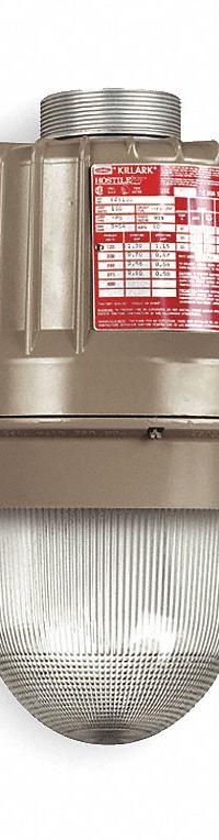 Metal Halide Light Fixture: 17,500 lm, T4 Temp Code, 4000K, 175 W, 120 to 480V AC, 11 3/4 in Lg (MPN EZP170). Key specifications — Temperature Code: T4; Mounting Style: Suspended; Lighting Technology: Metal Halide; Product Type: Metal Halide Light Fixture; Brand: HUBBELL KILLARK; Color Temperature: 4000K; Voltage: 120 to 480V AC; Color Selectable: Not Selectable.