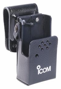ICOM Case with Swivel Belt Clip: Fits Icom, For F3001/F4001 Series, Black, Leather, Belt Clips/Cases (MPN LCF3000 SWIVEL). Key specifications — Material: Leather; Compatible Radio Brand: Icom; Manufacturer Part Number: LCF3000 SWIVEL; Compatible Radio Series: F3001; Product Type: Case with Swivel Belt Clip; Color: Black; Brand: ICOM; Compatible Radio Manufacturer Model Number: F3101D.