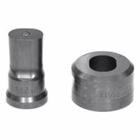 EDWARDS Oblong Punch & Die Set: Edwards, 55 ton_65 ton_100 ton_120 ton Compatible Ironworker Size (MPN ED9-PDOB3/4X1). Key specifications — attr67451: IW55 , IW65 , IW100, IW120; attr67489: Oblong; attr67463: 3/4X1 in; attr67447: ED9-PDOB3/4X1; attr67456: Edwards; attr67443: EDWARDS; attr67472: 3/4X1 in Oblong Punch & Die Set.
