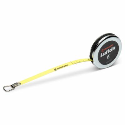 CRESCENT LUFKIN Tape Measure: Loop Tip, Metal - Diameter-Scale Tape Measures