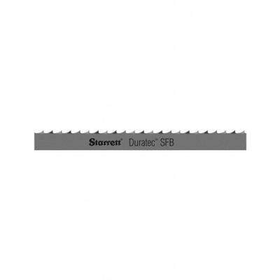 STARRETT Band Saw Blade: Carbon Steel, Duratec(TM) SFB, Non-Ferrous Metal/Wood, 9 ft 7 in - Low-Alloy Steel- & Nonferrous Metal-Cutting Blades
