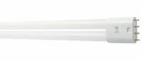 GE LAMPS Compact LED Bulb: Type A, 4-Pin (2G11), HLBX, LED, 3000K, 2,150 lm Light Output, 17 W Watt (MPN LED172G11/830/10). Key specifications — Brand: GE LAMPS; Bulb Designation: LED172G11/830/10; Dimmable: No; Color Temperature: 3000K.