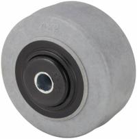 APPROVED VENDOR Caster Wheel: 4 in Wheel Dia., 2 in Wheel Wd, Rubber, 300 lb Load Rating, Plastic (MPN P-RP-040X020/050KP-EL-001). Key specifications — Wheel Core Material: Plastic; Wheel/Tread Color: Gray; Brand: APPROVED VENDOR.