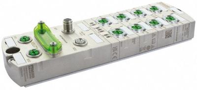MURRELEKTRONIK Ethernet switch: PROFINET Managed, Surface, 10 Ports, M12, 1000 mbps/Ethernet - Surface-Mount Industrial Ethernet Switches