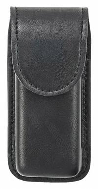 AIRTEK Medical Pouch: Black, Synthetic Leather, Plain, 6 1/4 in x 1 5/6 in, Snap Closure (MPN 1418PC-2). Key specifications — Color: Black; Material: Synthetic Leather; Pouch Type: Medical Pouch.