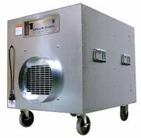 Air Scrubber: Steel, Particulate Filtration, 3,938 sq ft Max Coverage Area, 2,000 cfm Max Airflow (MPN OA2200CBF). Key specifications — Brand: OMNITEC; Includes Filter: Air Filter Included.