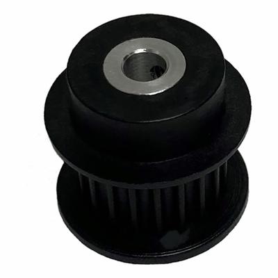 Dayton Timing Pulley: Modified Curvilinear, Fixed, For GT Timing Belt Section - GT Section Fixed-Bore Timing Pulleys with Hub