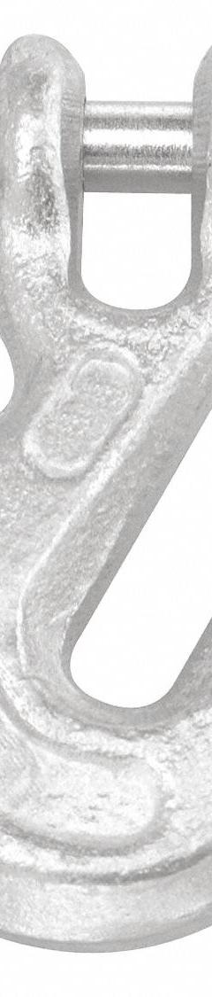 CAMPBELL Grab Hook: 2,600 lb Working Load Limit, 43 Hook Grade, Steel, 1/4 in Hook Opening Wd, Zinc (MPN T9501424). Key specifications — Brand: CAMPBELL.